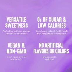 Caramel Simple Flavoring Syrup -Lakanto Food Store 18783 LAK SimpleSyrups Amazon Cara Claims 1080x1080 1