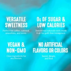 Simple Flavoring Syrup Mango -Lakanto Food Store 18783 LAK SimpleSyrups Amazon Mango Claims 1080x1080 v2 1