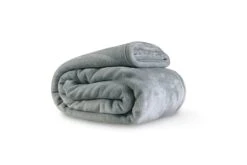 Mello Plaid Douceur Flanelle -Lakanto Food Store 20200110 melloPlaid LightGrey IMG 6688 1