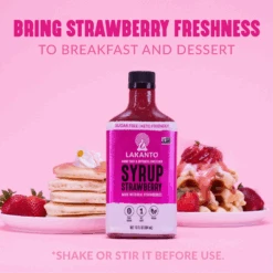 Sugar-Free Strawberry Syrup -Lakanto Food Store 2 cc704482 feba 4bd0 bf71 9e0fda3b3f69