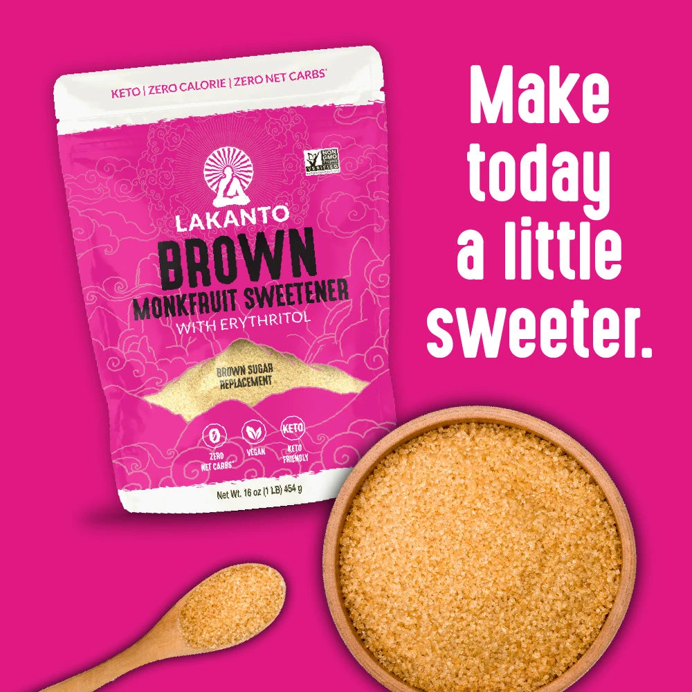 Brown Monkfruit And Erythritol Sweetener - Brown Sugar Replacement 6 Brown Monkfruit And Erythritol Sweetener - Brown Sugar Replacement - Image 6