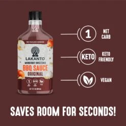 BBQ Sauce - Original 10 BBQ Sauce - Original -Lakanto Food Store BBQSauce 04