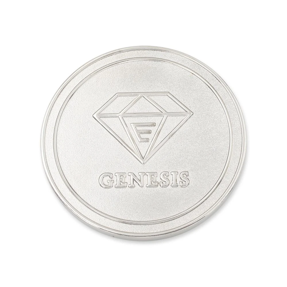 Custom Sandblast Polish Die Struck Coins 1 Custom Sandblast Polish Die Struck Coins