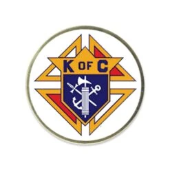 Custom Made In USA Rush Printed Pins -Lakanto Food Store K of C Circle 20adf83e cf8d 4274 9f02 92182075facb