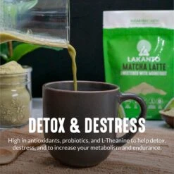 Sugar-Free Matcha Latte Drink Mix -Lakanto Food Store LFG 033 3