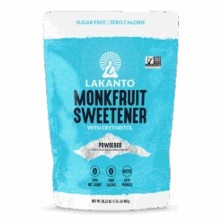 Powdered Monkfruit And Erythritol Sweetener - Powdered Sugar Replacement -Lakanto Food Store LFG 086 RP 127 4 PowderedSweetener 800g