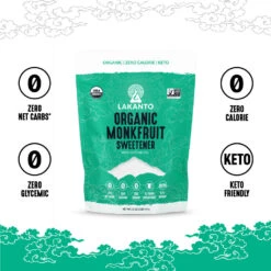 Organic Classic Monkfruit And Erythritol Sweetener - White Sugar Replacement -Lakanto Food Store LFG 093 4