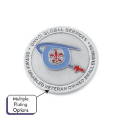 Custom Soft Enamel Coins -Lakanto Food Store MultiplePlatingOptions