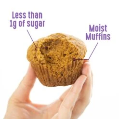 Gluten Free Pumpkin Spice Muffin Mix -Lakanto Food Store RP 403 pumpkin muffin ImageStack new fnl F B 4