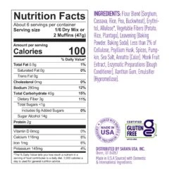 Gluten Free Pumpkin Spice Muffin Mix -Lakanto Food Store RP 403 pumpkin muffin ImageStack original fnl NFP