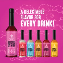 Simple Flavoring Syrup Hibiscus -Lakanto Food Store RP 436 SimpleSyrup Hibiscus 25.4oz ImageStack 7