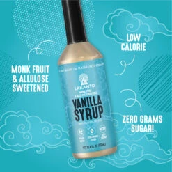 Simple Flavoring Syrup Vanilla -Lakanto Food Store RP 444 SimpleSyrup Vanilla 25.4oz ImageStack 5
