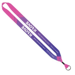 Sublimated Lanyards -Lakanto Food Store ThreeCirclehooks2