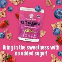Granola Crunch -Lakanto Food Store berry granola