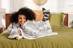 Couverture Fausse Fourrure