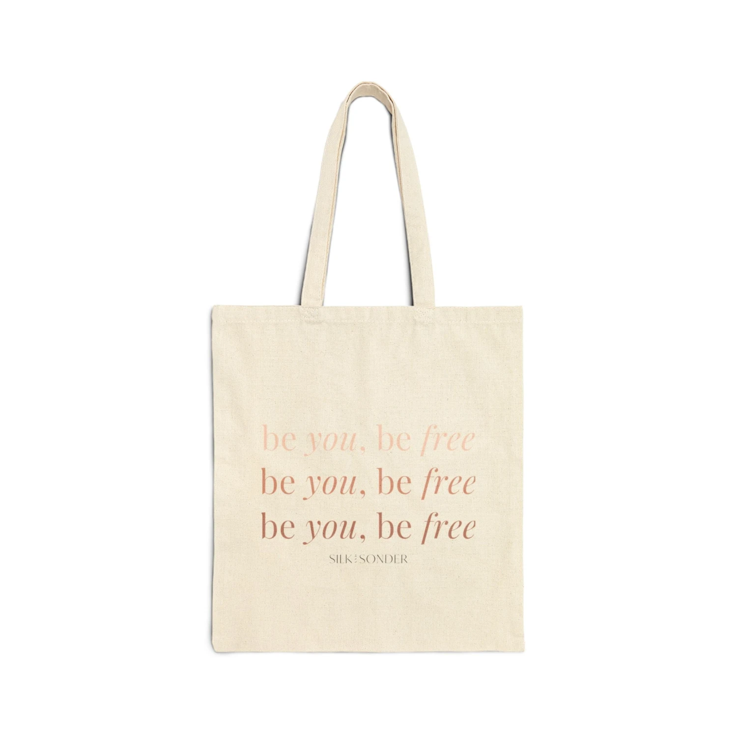 Be You, Be Free Blush Tote 1 Be You, Be Free Blush Tote