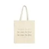 Be You, Be Free Green Tote