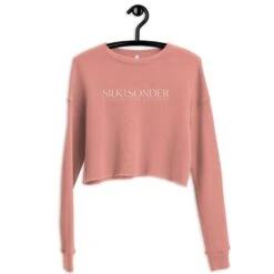 Silk + Sonder Logo Cropped Sweatshirt
