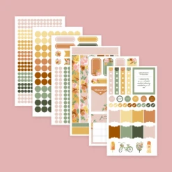 Monthly Sticker Pack - Silk + Sonder