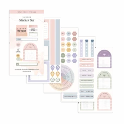 Silk + Sonder Sticker Set (2000+ Stickers) - Silk + Sonder -Lakanto Food Store silk sonder silk sonder sticker set 2000 stickers 32387958407211 1